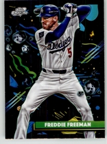 2025 Topps Chrome Cosmic #98 Freddie Freeman