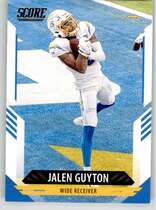 2021 Score Base Set #240 Jalen Guyton