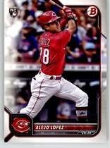 2022 Bowman Base Set #93 Alejo Lopez