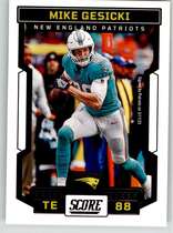 2023 Score Base Set #276 Mike Gesicki