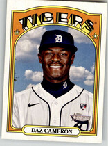 2021 Topps Heritage High Number #575 Daz Cameron