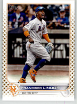 2022 Topps Gold Star (Walmart Factory Set) #450 Francisco Lindor