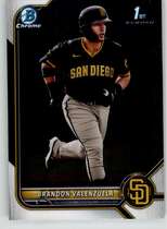 2022 Bowman Chrome Prospects #BCP-28 Brandon Valenzuela