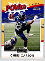 2021 Panini Contenders Power Players #17 Chris Carson