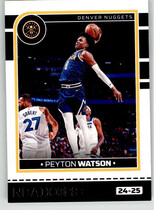 2024 Panini NBA Hoops #73 Peyton Watson