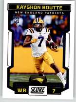2023 Score Base Set #350 Kayshon Boutte
