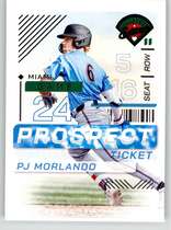 2024 Panini Prospect Edition Prospect Ticket #90 Pj Morlando