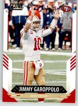 2021 Score Base Set #259 Jimmy Garoppolo