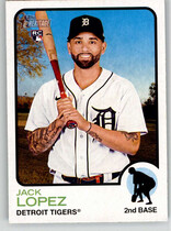 2022 Topps Heritage High Number #606 Jack Lopez