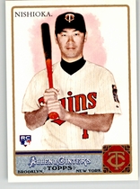 2011 Topps Allen and Ginter #206 Tsuyoshi Nishioka