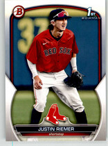 2023 Bowman Draft #BD-182 Justin Riemer