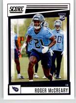 2022 Score Base Set #347 Roger Mccreary