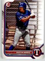 2022 Bowman Draft #BD-41 Dustin Harris