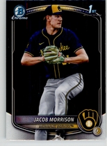 2025 Bowman Chrome Draft #BDC-42 Jacob Morrison