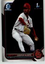 2022 Bowman Chrome Draft #BDC-95 Cooper Hjerpe