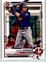 2021 Bowman Prospects #BP-73 Keoni Cavaco