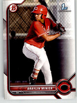 2022 Bowman Prospects #BP-93 Braylin Minier