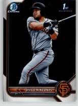2022 Bowman Chrome Prospects #BCP-65 Diego Rincones