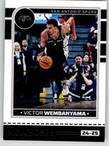 2024 Panini NBA Hoops #165 Victor Wembanyama