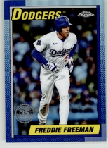 2025 Topps Chrome Update 1990 Topps Chrome #90CU-6 Freddie Freeman