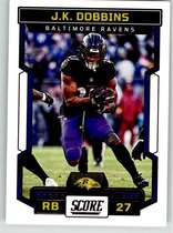 2023 Score Base Set #189 J.K. Dobbins