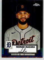 2021 Topps Chrome Platinum Anniversary #477 Nomar Mazara