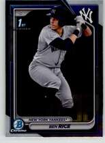 2024 Bowman Chrome Prospects #BCP-186 Ben Rice