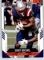 2021 Score Base Set #38 Sony Michel