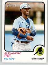 2022 Topps Heritage Minor League #164 Alejandro Pie