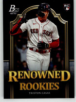 2023 Bowman Platinum Renowned Rookies #RR-10 Triston Casas