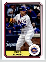 2025 Topps Archives 1987 Topps Boardwalk and Baseball #87BB-10 Pete Alonso