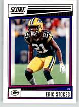 2022 Score Base Set #99 Eric Stokes