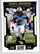 2023 Score Base Set #35 Chris Johnson