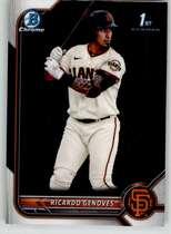 2022 Bowman Chrome Prospects #BCP-60 Ricardo Genoves