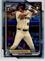 2024 Bowman Chrome Draft Refractor #BDC-95 Blake Burke
