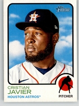 2022 Topps Heritage #130 Cristian Javier