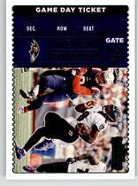 2022 Panini Contenders Game Day Ticket Emerald #17 Lamar Jackson
