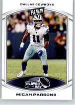 2023 Panini Player of the Day #4 Micah Parsons