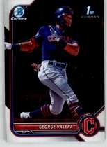2022 Bowman Chrome Prospects #BCP-22 George Valera