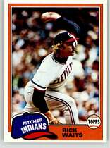 1981 Topps Base Set #697 Rick Waits