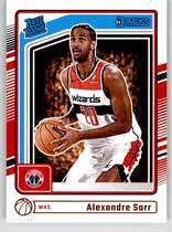 2024 Donruss Base Set #215 Alexandre Sarr