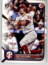 2022 Bowman Base Set #11 Luke Williams