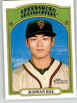 2021 Topps Heritage Minor League #89 Ji-Hwan Bae