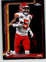 2025 Topps Chrome #146 Hollywood Brown