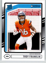 2024 Donruss Base Set #338 Troy Franklin