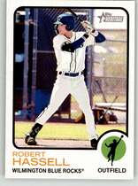 2022 Topps Heritage Minor League #111 Robert Hassell