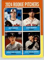 2024 Topps Heritage High Number #616 Chris Murphy|Jonathan Cannon|Josh Maciejewski|Matt Krook