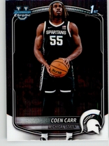 2025 Bowman Chrome Prospects #BCP-35 Coen Carr