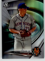 2022 Bowman Platinum Top Prospects #TOP-65 Calvin Ziegler