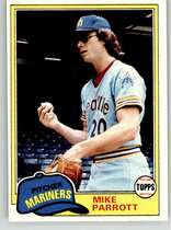 1981 Topps Base Set #187 Mike Parrott